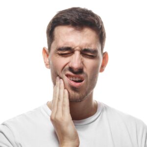 Jaw pain caused by TMJ disorder
